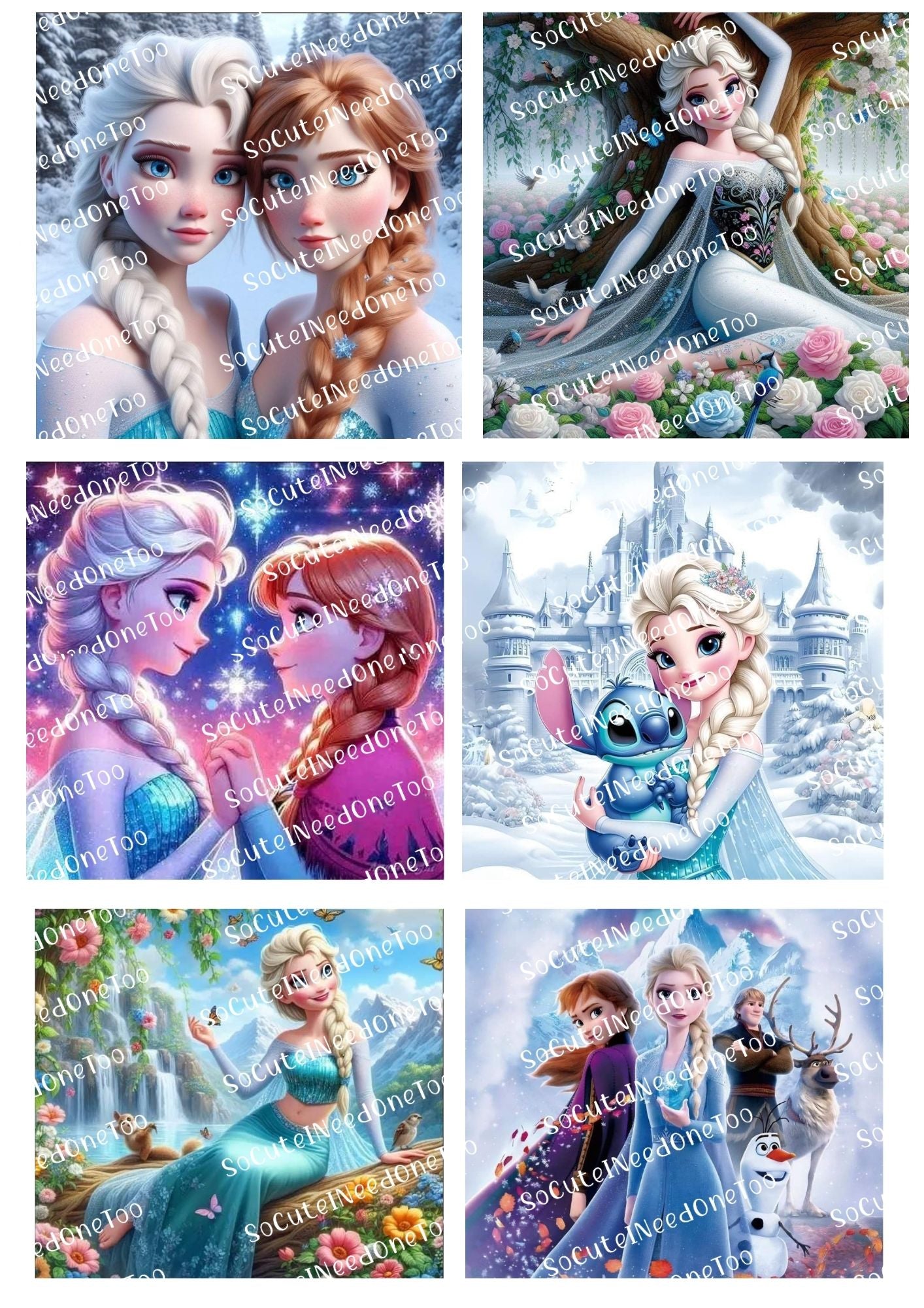 Frozen Collection of Waterslides - SoCuteINeedOneToo