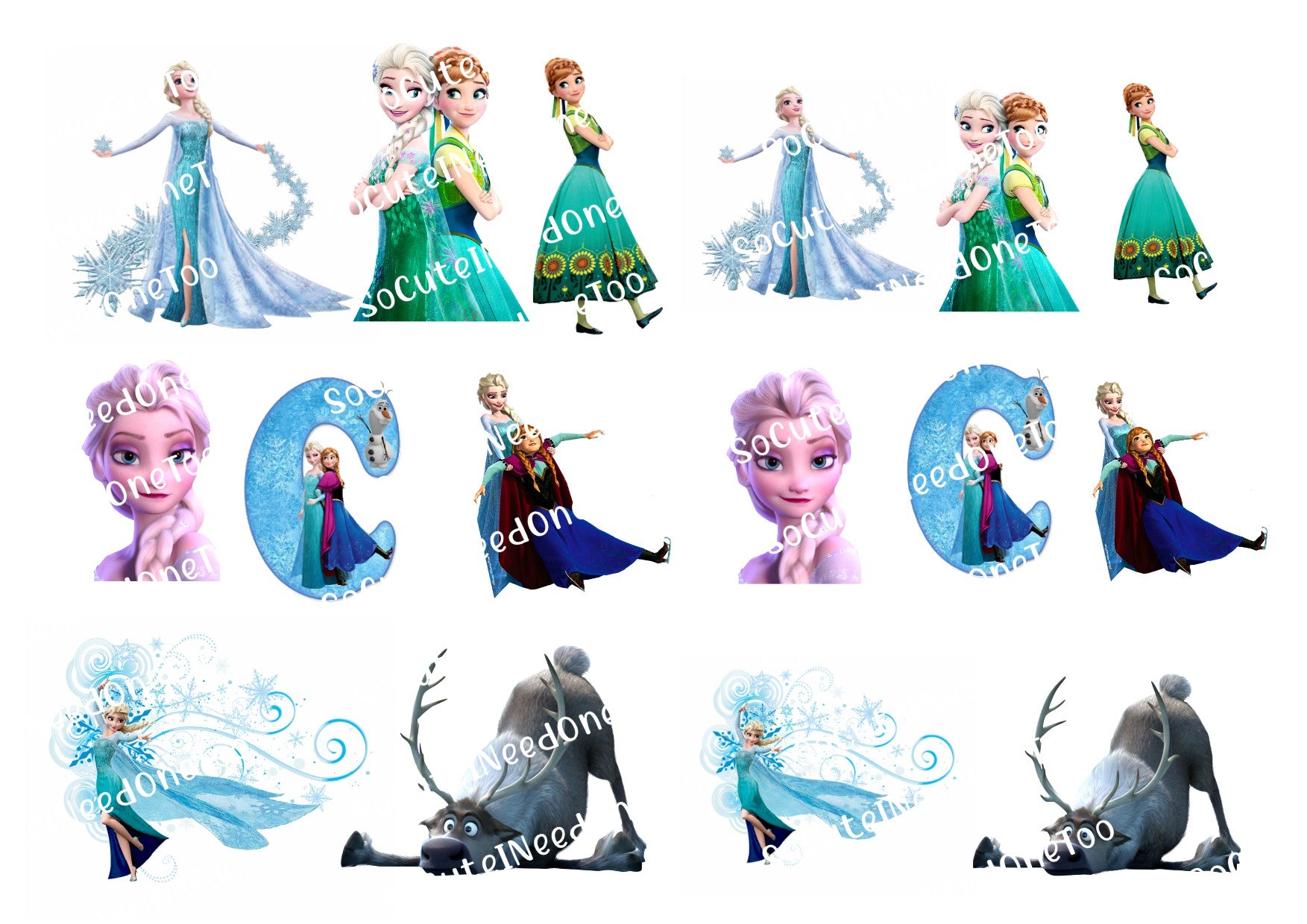 Frozen #2A SMALL KIDS CUP - SoCuteINeedOneToo