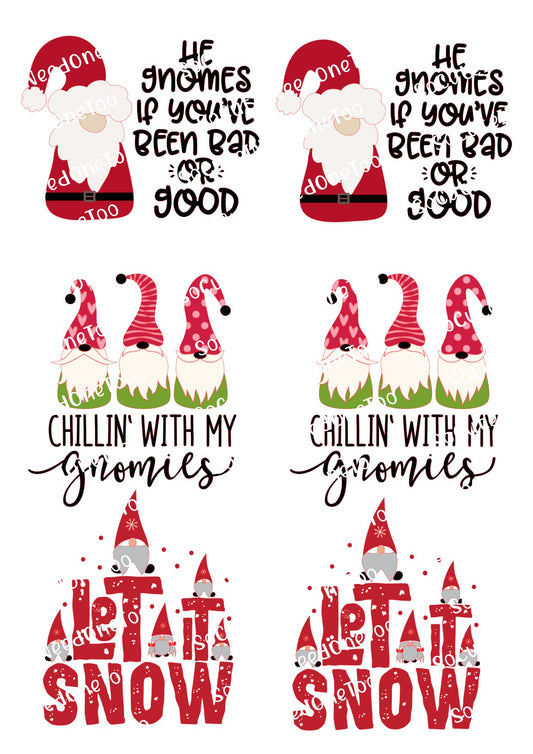 GNOME #1 Waterslide Decals - SoCuteINeedOneToo