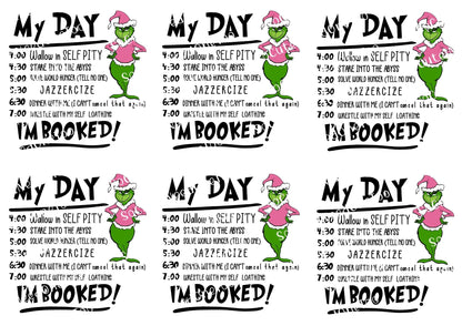 Grinch Collection Waterslide Decals - 46 Full Sheets - SoCuteINeedOneToo