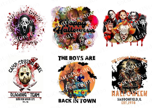 Halloween - Favorites Waterslide Decals - SoCuteINeedOneToo