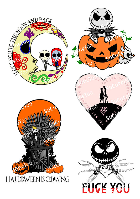 Calcomanías para toboganes acuáticos con la frase "Jack - Te amo hasta la luna" 