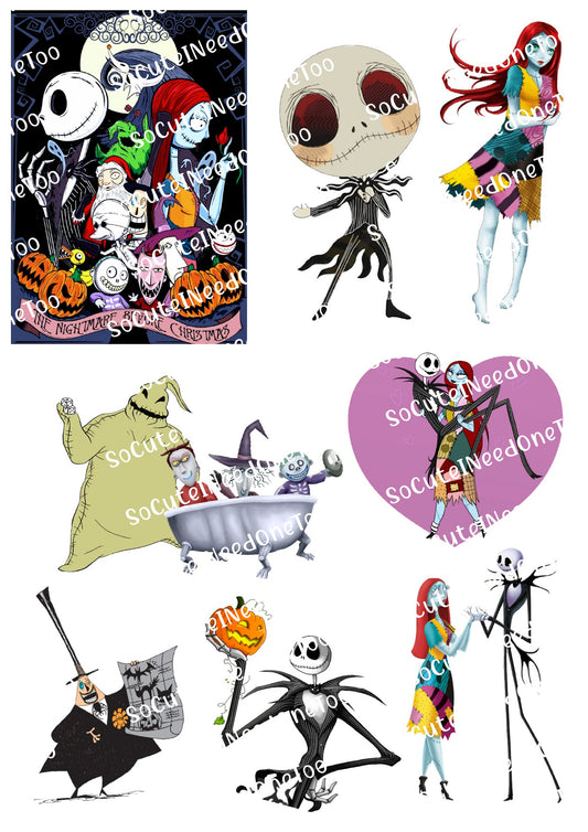 Jack #3 Waterslide Decals - SoCuteINeedOneToo