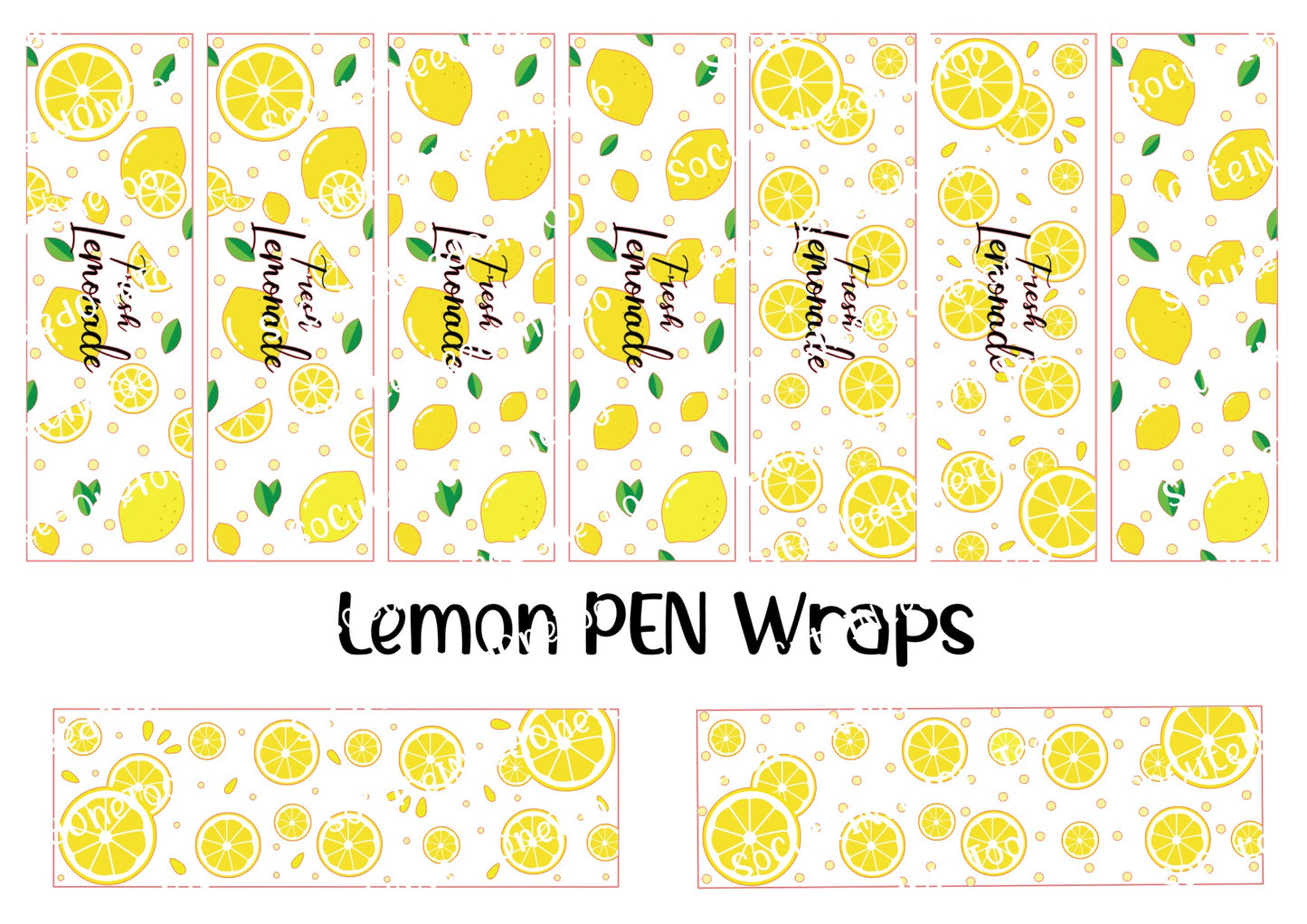 Lemon Pen Wraps