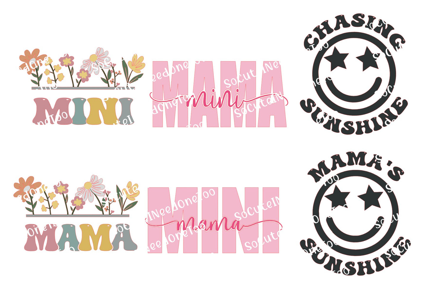 Colección de calcomanías para toboganes de agua de Moma &amp; Moma's Boy 