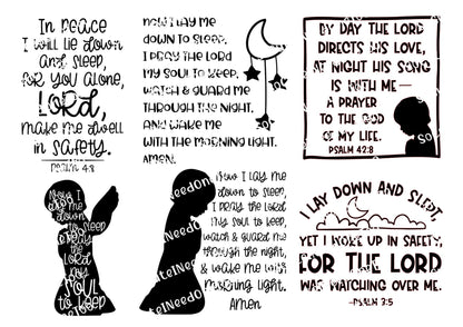 Memorial Album Waterslide Decals - SoCuteINeedOneToo