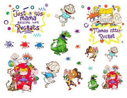 Rugrats-Makes 2 Tumblers