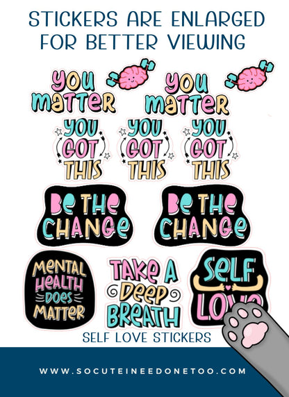 Pegatinas comerciales - Cosas bonitas en el interior n.° 2 ROSA