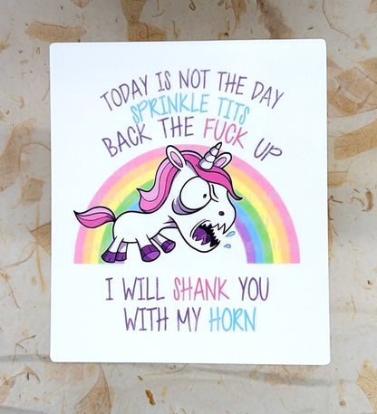TodayIsNotTheDay Sticker SoCuteINeedOneToo