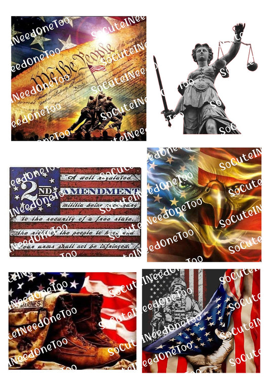 We The People #2 Waterslide Decals - SoCuteINeedOneToo