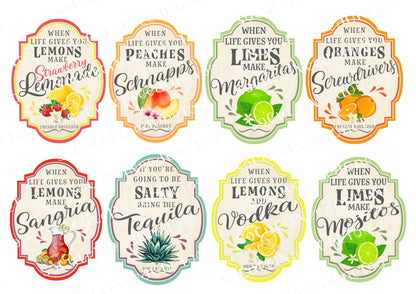 When Life Gives You Lemons - Premium Waterslide Decal Collection