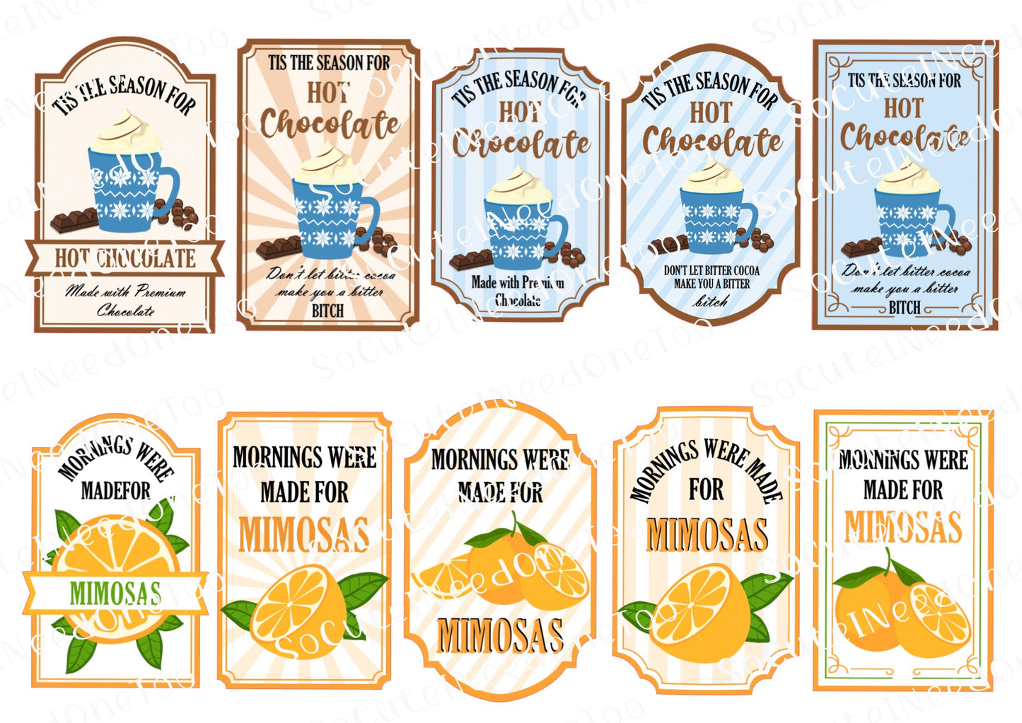 When Life Gives You Lemons - Premium Waterslide Decal Collection