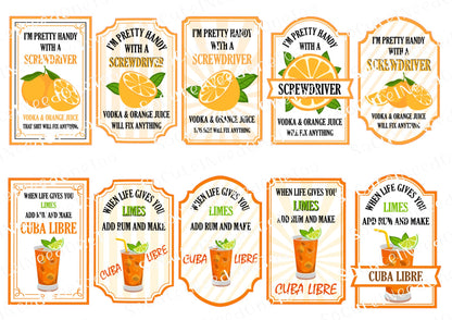 When Life Gives You BITCH SERIES Waterslide Decals – Sassy Lemon Designs for Tumblers