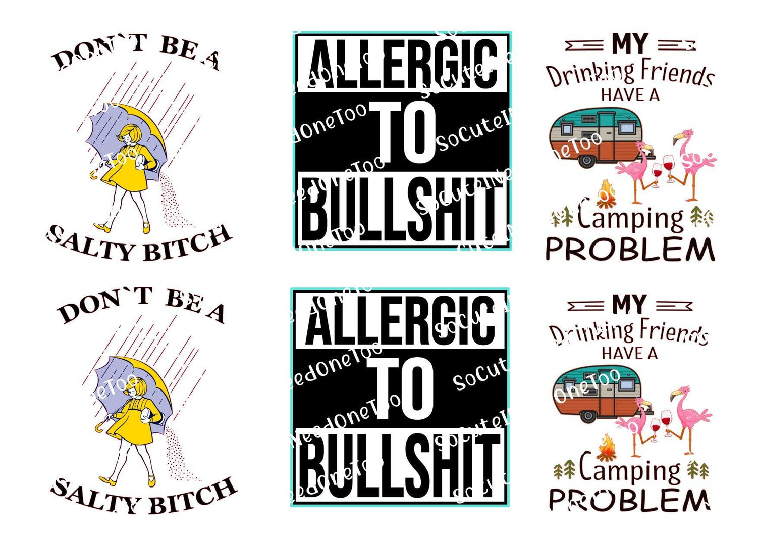 Adult Fun #9 Waterslide Decals - SoCuteINeedOneToo