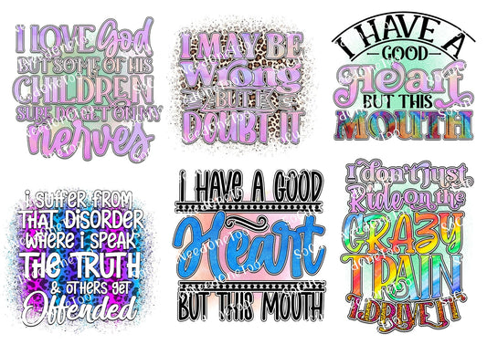 Adult Humor #17 digital decal sheet - watermarked preview