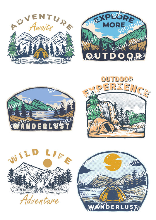 Adventures Awaits Waterslide Decals - SoCuteINeedOneToo