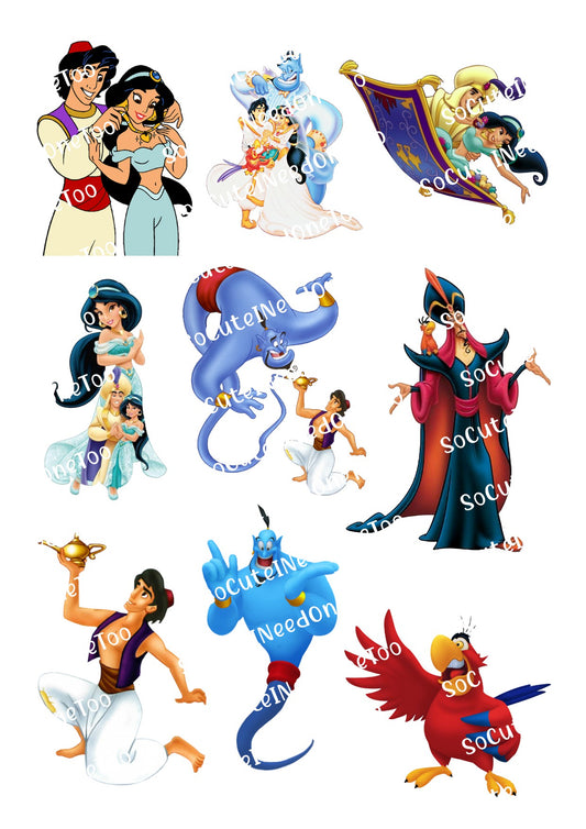 Aladdin Collection of Waterslide Decals - SoCuteINeedOneToo