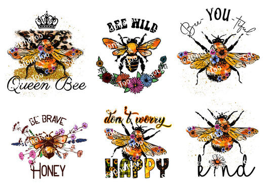 BEE #7 Waterslide Decals - SoCuteINeedOneToo