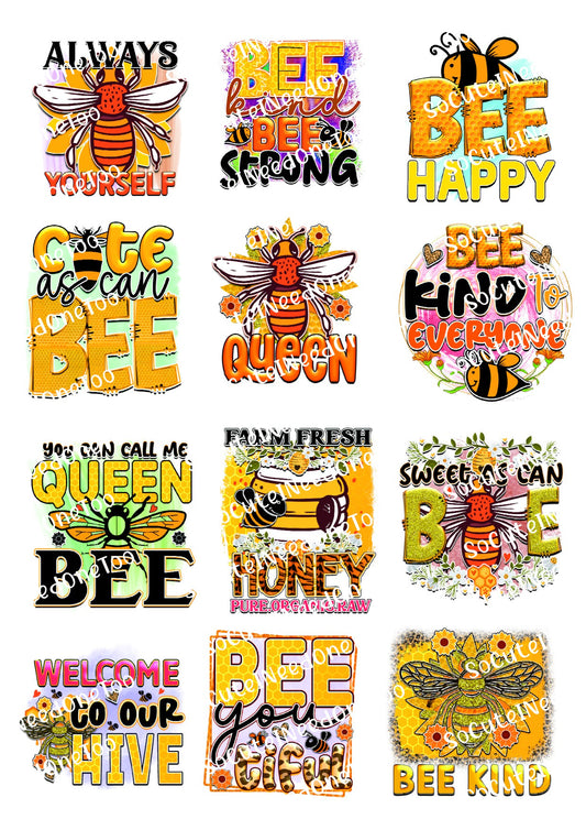 BEE Waterslide Decals - SoCuteINeedOneToo