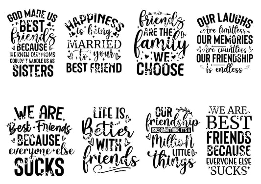 Best Friends #2 Waterslide Decals - SoCuteINeedOneToo