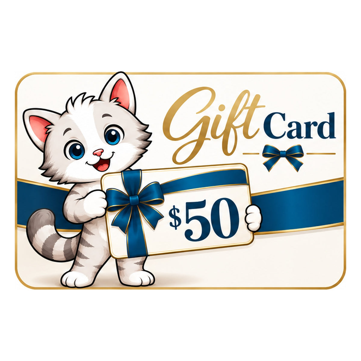 $50 SoCuteINeedOneToo gift card with Bobcat