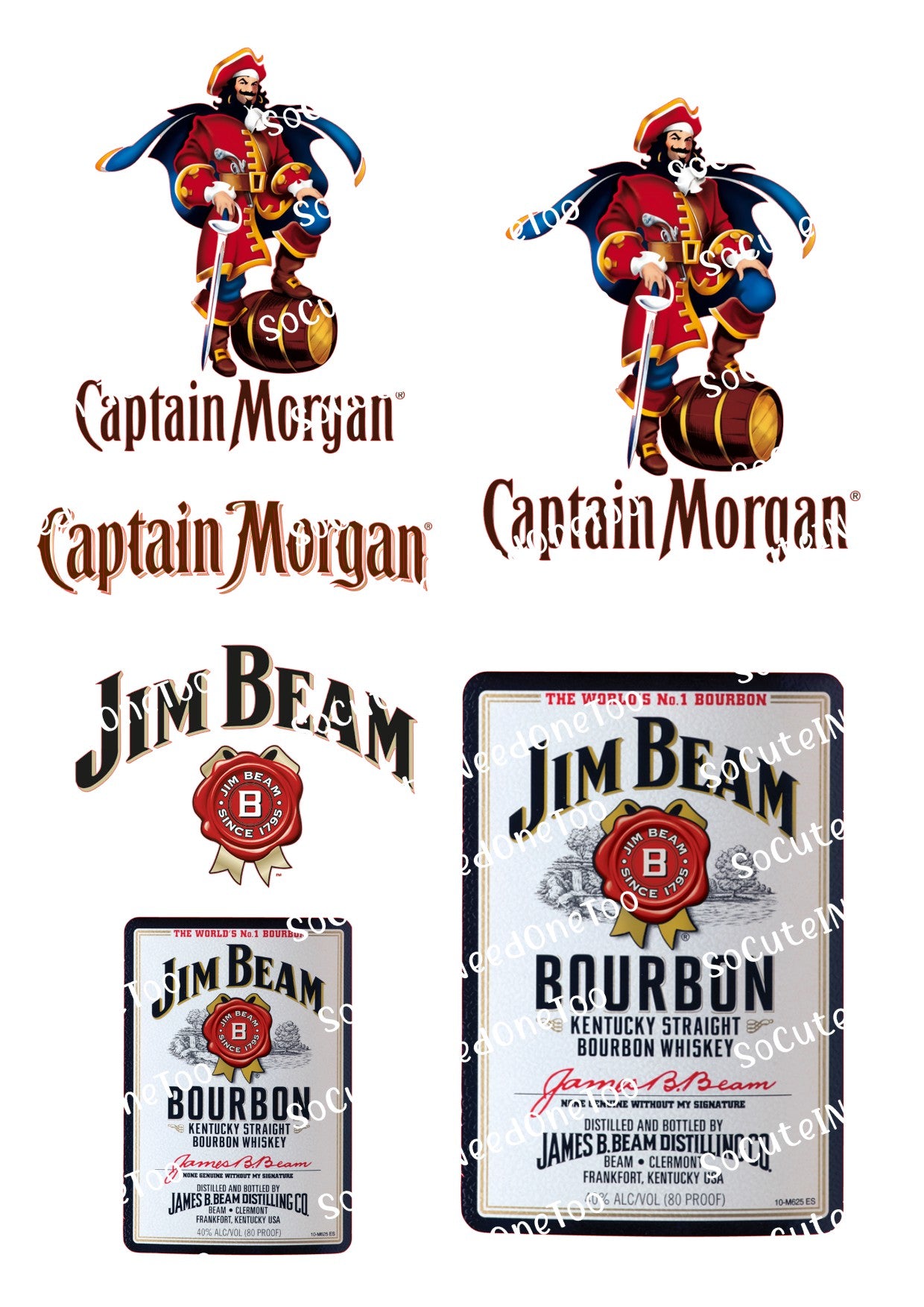Captain Morgan & Jim Beam Waterslides - SoCuteINeedOneToo