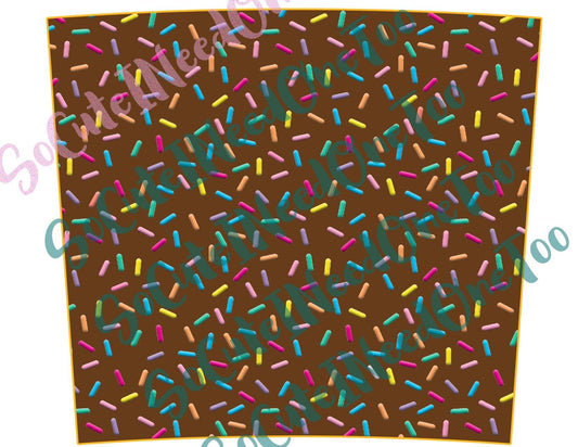 Chocolate Sprinkles Waterslide Wrap - SoCuteINeedOneToo