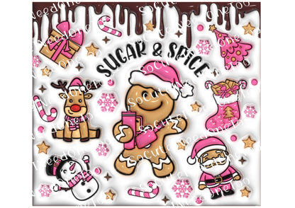 Christmas Favorite Waterslide Wraps - SoCuteINeedOneToo