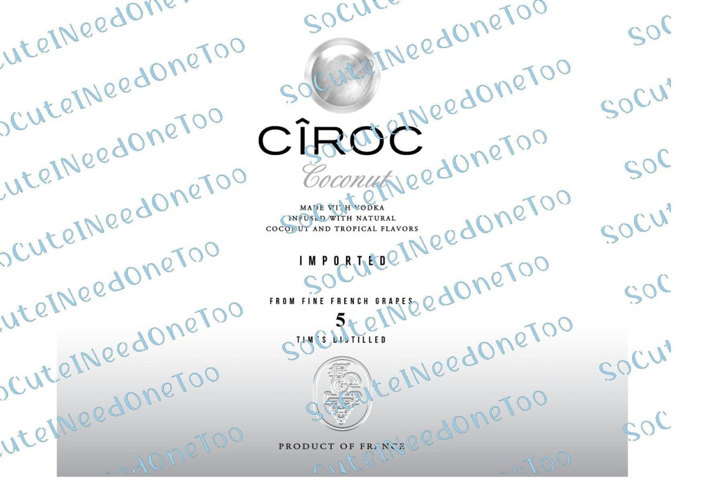 CIROC Vodka Waterslide Wraps - SoCuteINeedOneToo