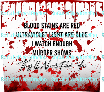 Crime Scene Selection of Waterslide Wraps - SoCuteINeedOneToo