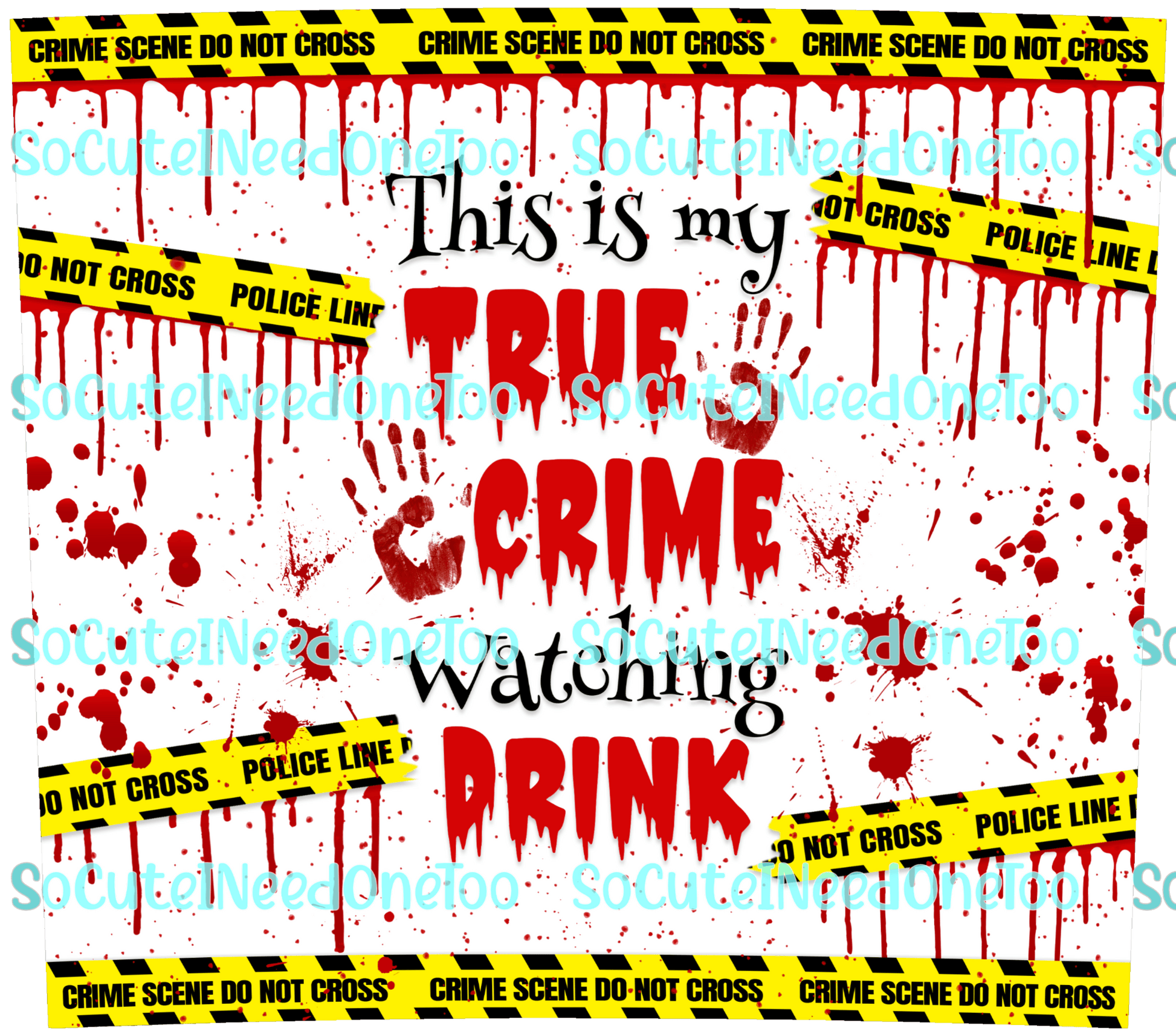 Crime Scene Selection of Waterslide Wraps - SoCuteINeedOneToo