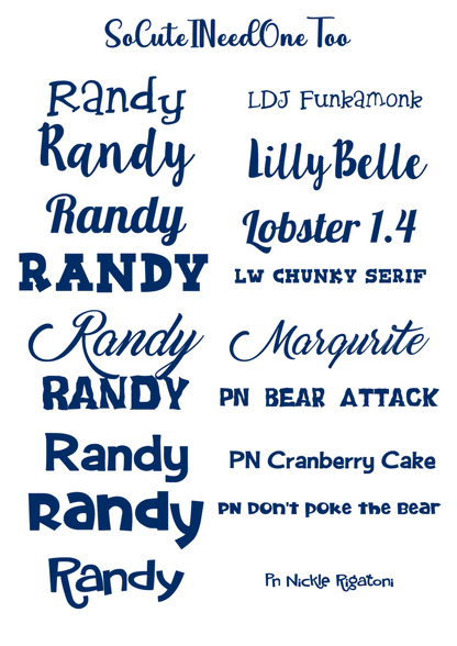 CUSTOM VINYL DESIGNS (651) - Durable and Easy to Apply - SoCuteINeedOneToo