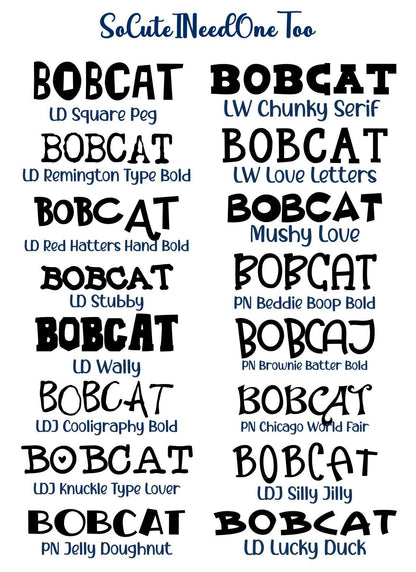 CUSTOM VINYL DESIGNS (651) - Durable and Easy to Apply - SoCuteINeedOneToo