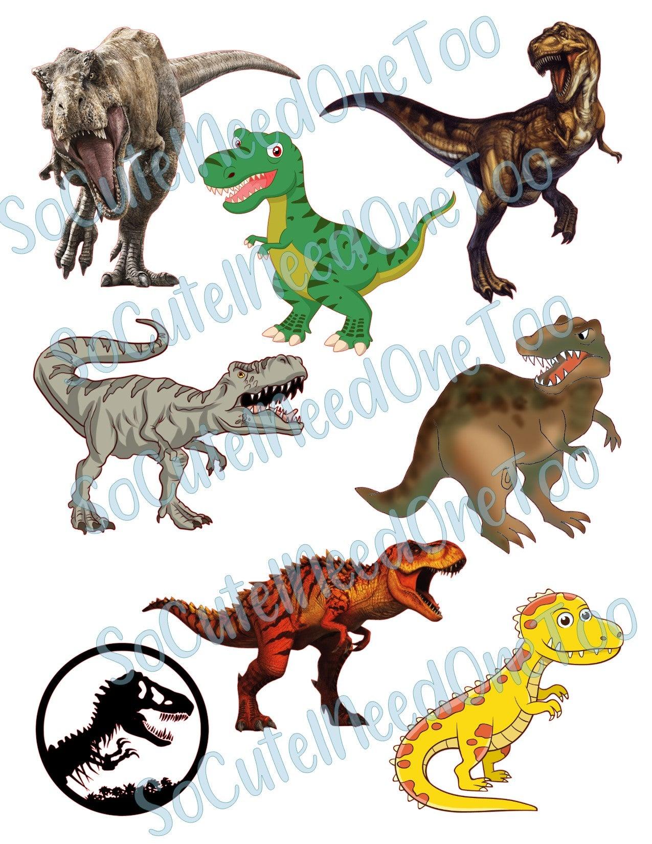 Dinosaurs Waterslide Decals - SoCuteINeedOneToo