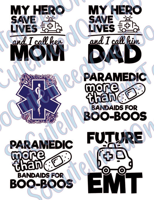 EMT#1 Waterslide Decals - SoCuteINeedOneToo