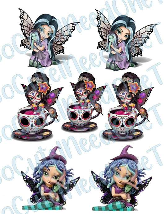 Fairies #1 Waterslide Decals - SoCuteINeedOneToo