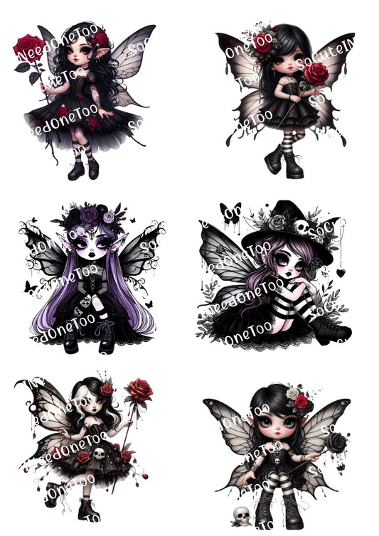 Fairies #6 Waterslide Decals - SoCuteINeedOneToo