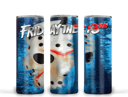 Friday the 13th Waterslide Wraps - Perfect for 20oz Tumblers!" - SoCuteINeedOneToo