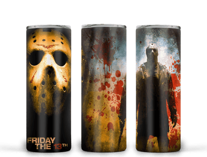 Friday the 13th Waterslide Wraps - Perfect for 20oz Tumblers!" - SoCuteINeedOneToo