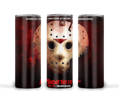 Friday the 13th Waterslide Wraps - Perfect for 20oz Tumblers!" - SoCuteINeedOneToo