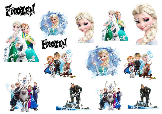 Frozen #3A SMALLER IMAGES Waterslides - SoCuteINeedOneToo