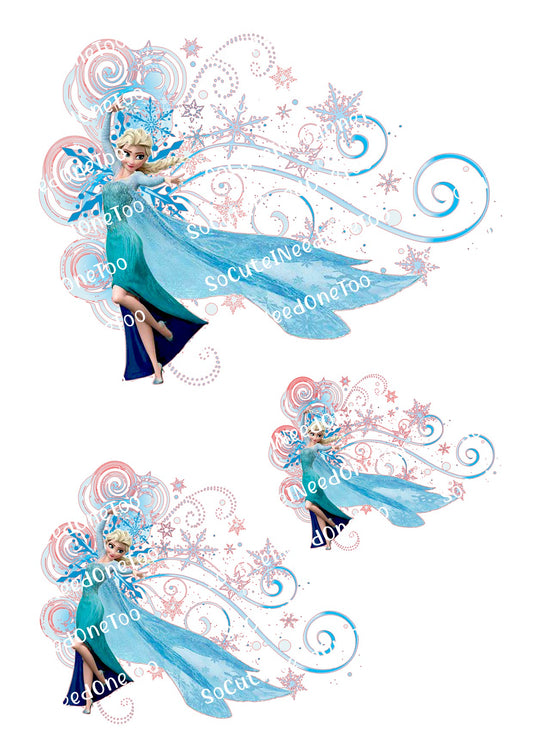 Frozen #6 Waterslide Decals - SoCuteINeedOneToo