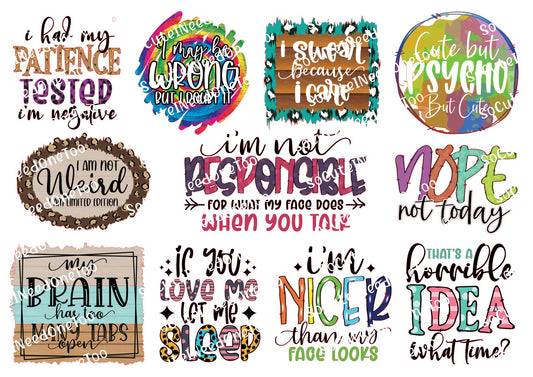 Funny Adult Sayings #2 Waterslides - SoCuteINeedOneToo