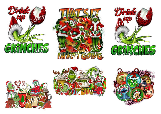 Grinch #32 Waterslide Decals - SoCuteINeedOneToo