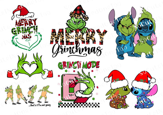 Grinch #46 Waterslide Decals - SoCuteINeedOneToo