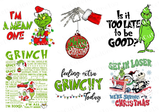 Grinch #50 Waterslide Decals - SoCuteINeedOneToo