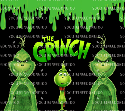 GRINCH SELECTION of Waterslide Wraps - SoCuteINeedOneToo