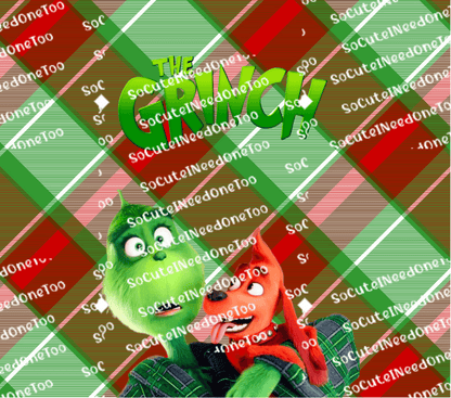 GRINCH SELECTION of Waterslide Wraps - SoCuteINeedOneToo