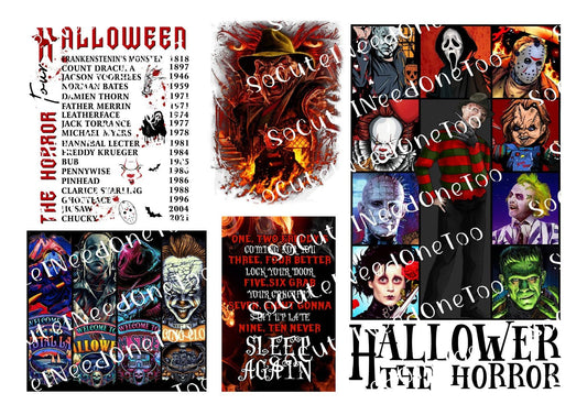 Halloween #6 Waterslide Decals - SoCuteINeedOneToo