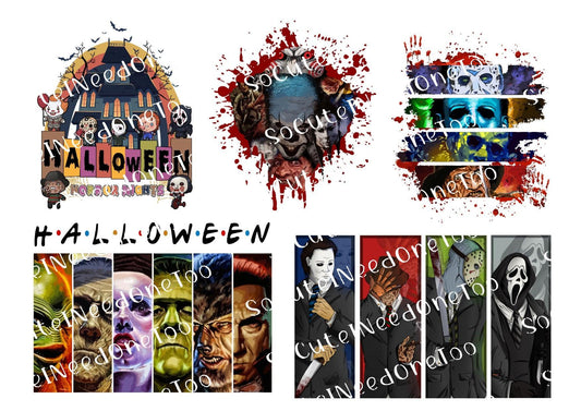 Halloween #7 Waterslide Decals - SoCuteINeedOneToo